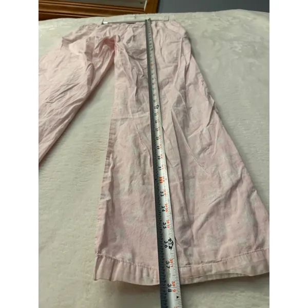 GAP Pajama Pants Womens Small Floral Palm Leaf Cotton Sleepwear Lounge - Image 4