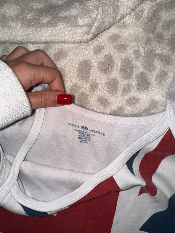 Brandy Melville Union Jack Tank - Image 2
