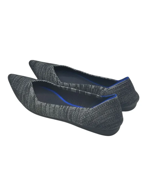 VHTF: Rothy’s ➤ The Point Ballet Ballerina Flat ➤ Granite Heather ➤ 7M ➤ Retired - Image 6