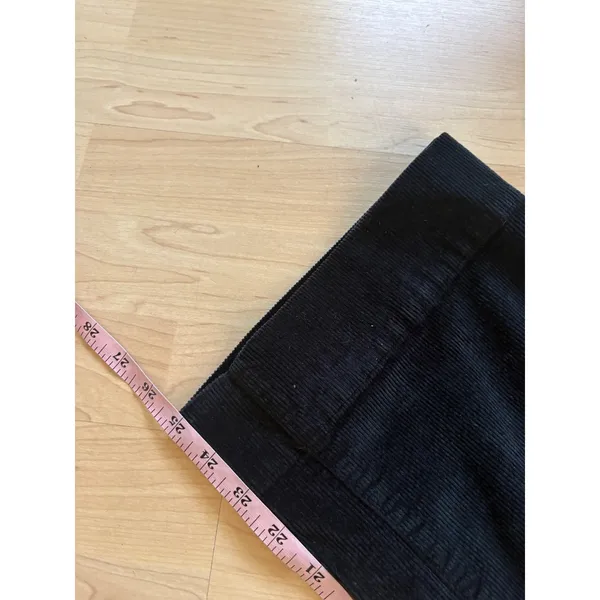MAEVE ANTHROPOLOGIE Black‎ Corduroy The Colette Pants Size 30 - Image 10
