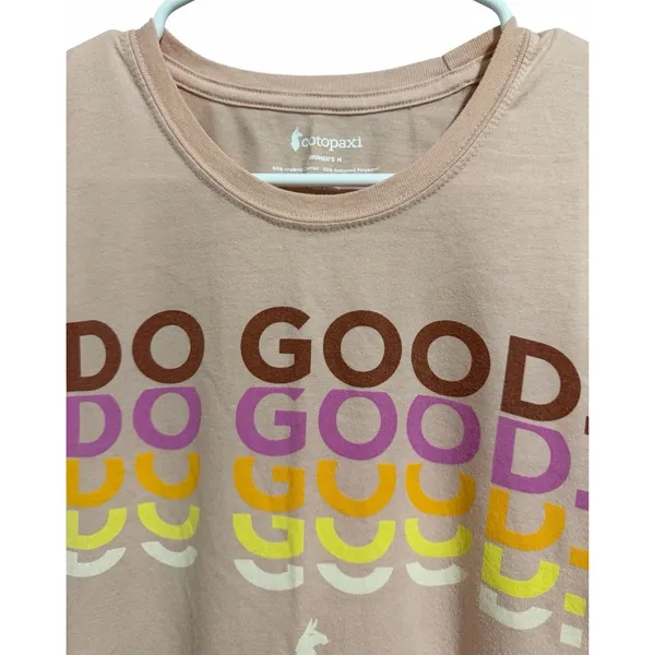 Cotopaxi Do Good Repeat‎ T-Shirt Sand Women'S Size Medium - Image 3