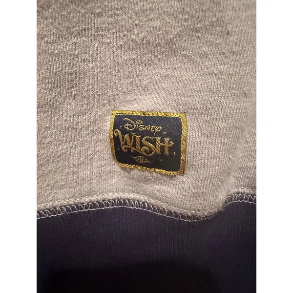Disney Resorts Cruise Line Captain Mickey Mouse Wish Crewneck Sweatshirt M - Image 3