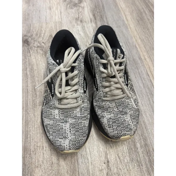Brooks Adrenaline GTS 21 Women's Running‎ Shoes Gray White Size 6.5 - Image 2