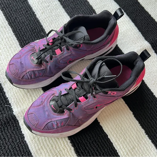 Nike Women's Y2K Purple and Pink Casual Sneakers - Image 6