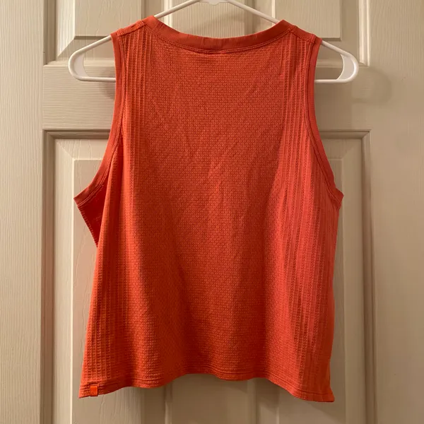 Lululemon Train To Be Tank Top Size 8 Warm Coral *Read Description* - Image 2