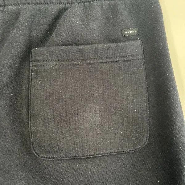 PacSun Black Joggers Men’s/Women’s L | Fleece Lined Sweatpants Minimalist Pocket - Image 12