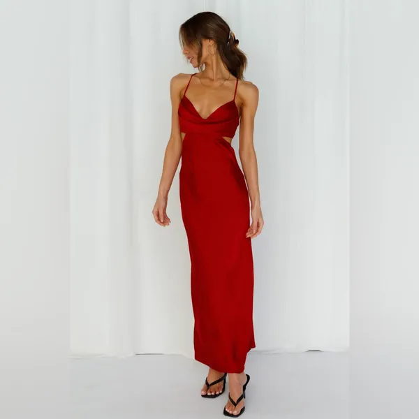 Hello Molly Angels In America Midi Dress in Wine Size 2 New with tag - Image 6