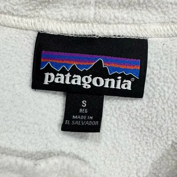 Patagonia Micro D Fleece Henley Colorblock Shirt Women’s Small - Image 5