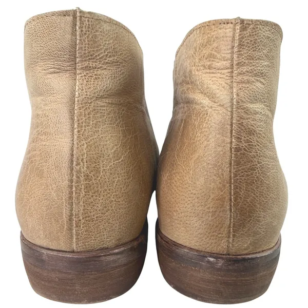 Free People Royale Flats Leather Pointed Toe Cutout Tan Slip On Womens US 6‎ - Image 12