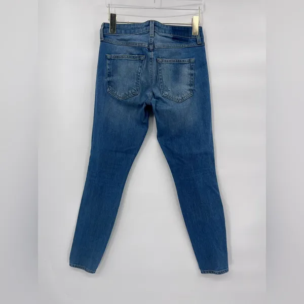 AMO Twist‎ Skinny in 70's Blue Size size 25 - Image 5