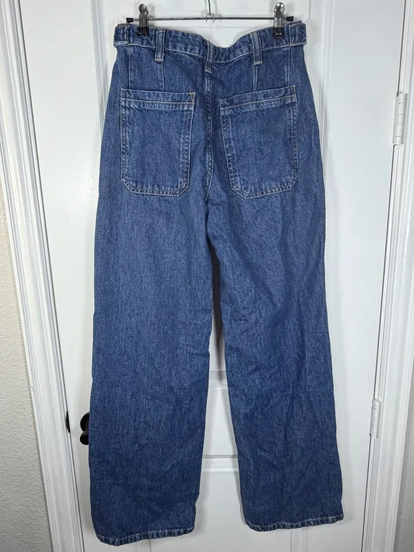 We The Free High-Rise Wide-Leg Utility Jeans - Image 5