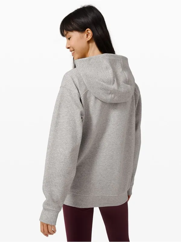Lululemon All yours hoodie bubble dot grey activewear loungewear training gym 8 - Image 4
