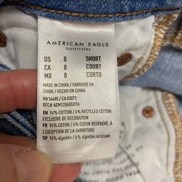 American Eagle Highest Rise '90s Boyfriend Distressed Jeans - Image 7