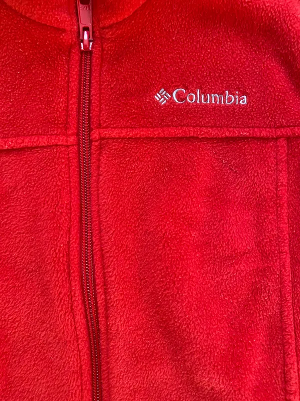 Fleece Zip Up Polo Jacket - Image 2