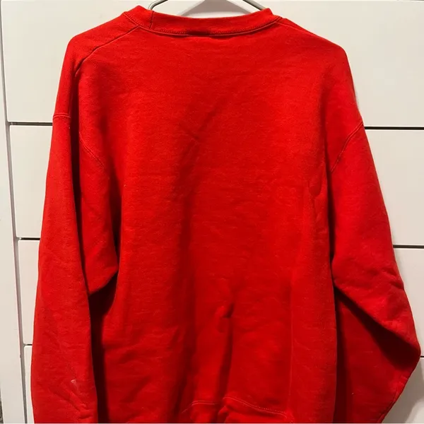 Vintage Christmas Snowman & Teddy Crewneck Sweatshirt - Image 3