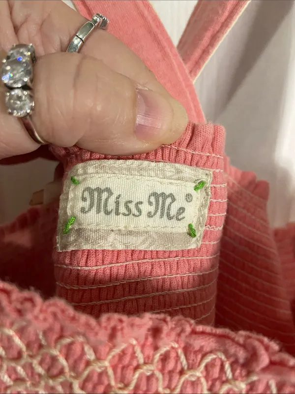 Miss Me Coral Pink Embroidered Sundress - Image 2