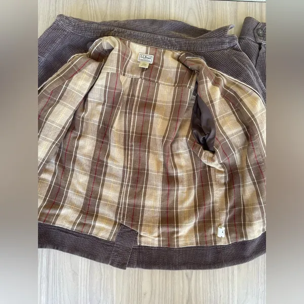 L.L. Bean Brown Corduroy Utility Jacket - Image 7