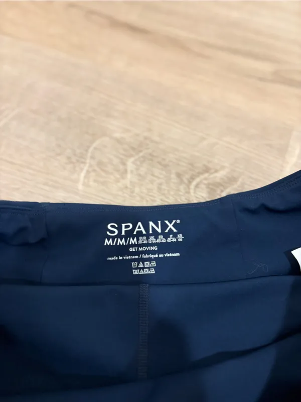 SPANX Navy High-Waist Navy Athletic Skirt - Image 3