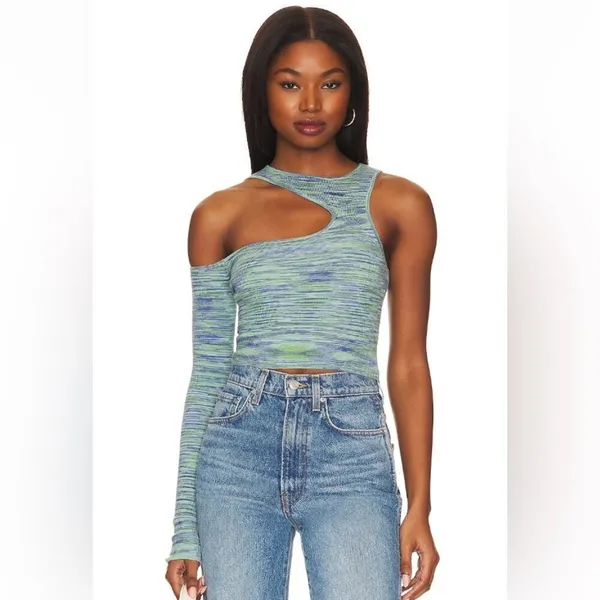 NWT * CAMILA COELHO x REVOLVE Aideen Cutout Knit Top Revolve - $178. - Image 4
