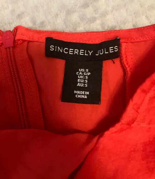 TJ Maxx Red party dress - Image 3