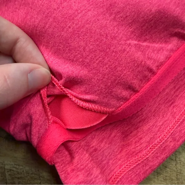 OFFLINE By Aerie The Hugger High-Neck Longline Sports Bra in Pink Size Medium - Image 6
