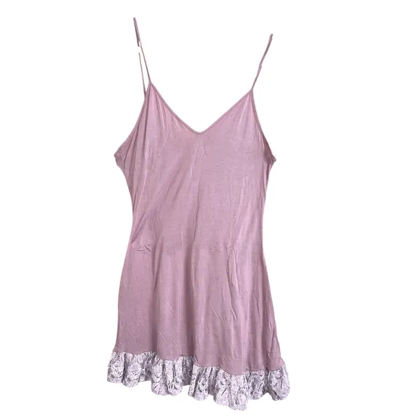 Free People Ruby Lacy Mauve Dress Small - Image 2
