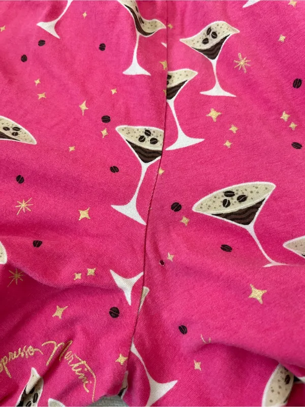 Bed Head Espresso Martini Print Stretch Organic Cotton Jersey Pajamas - Image 6