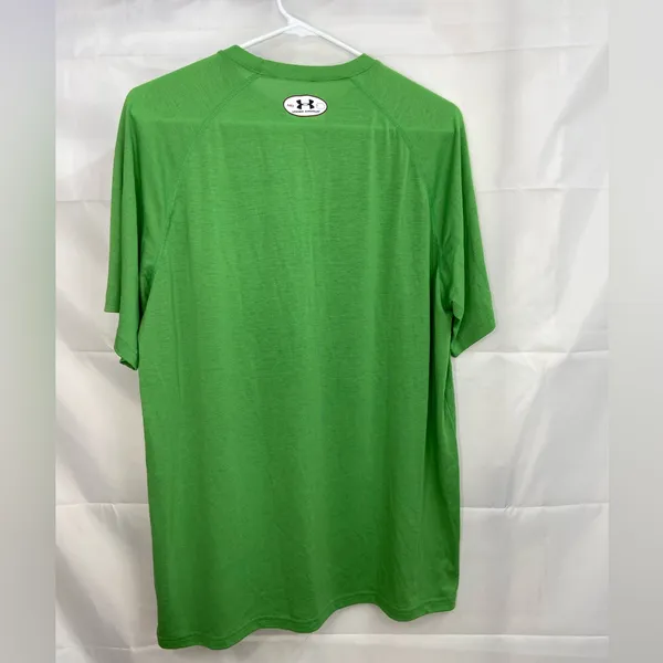 NWOT Under Armour‎ men’s green loose heat gear lightweight active shirt athletic - Image 6