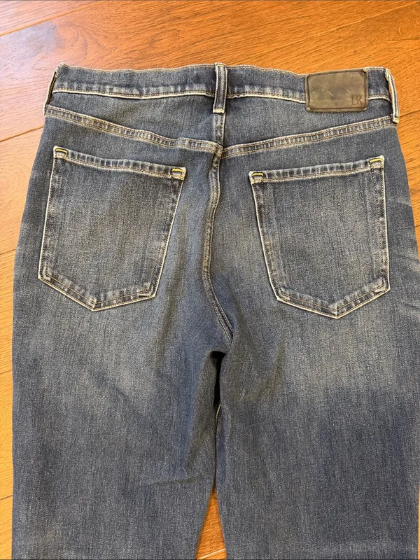 Banana Republic Straight Leg Blue Jeans Size 29 - C11-216 - Image 8