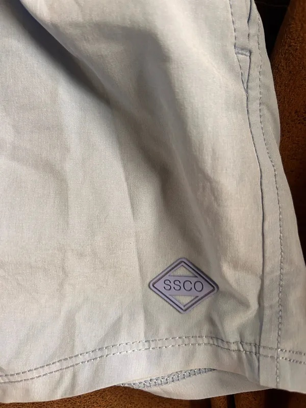 Light Blue Athletic Shorts - Image 2
