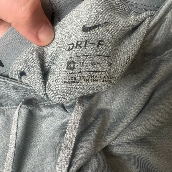 Nike Dri Fit woman XS Gray Women's‎ Casual Drawstring Shorts - Image 3