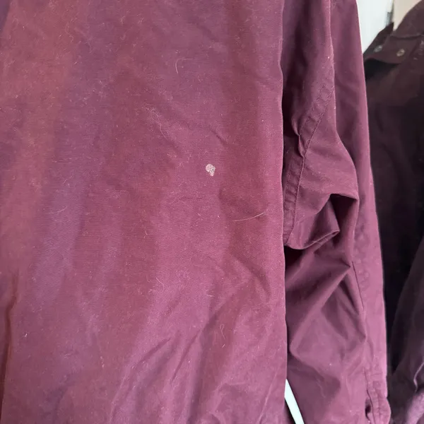 Eddie Bauer Large Maroon Jacket - Image 5