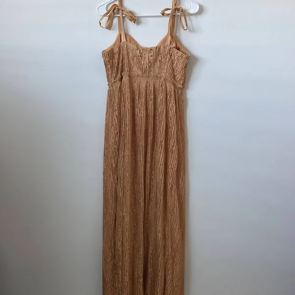 Jonathan Simkhai Bonnie Silk Lace Midi Dress Size: 8 - Image 10