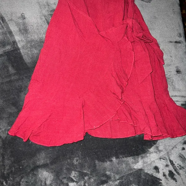 Princess Polly Caedere Mini Dress in Maroon Size 2 New with tag - Image 8
