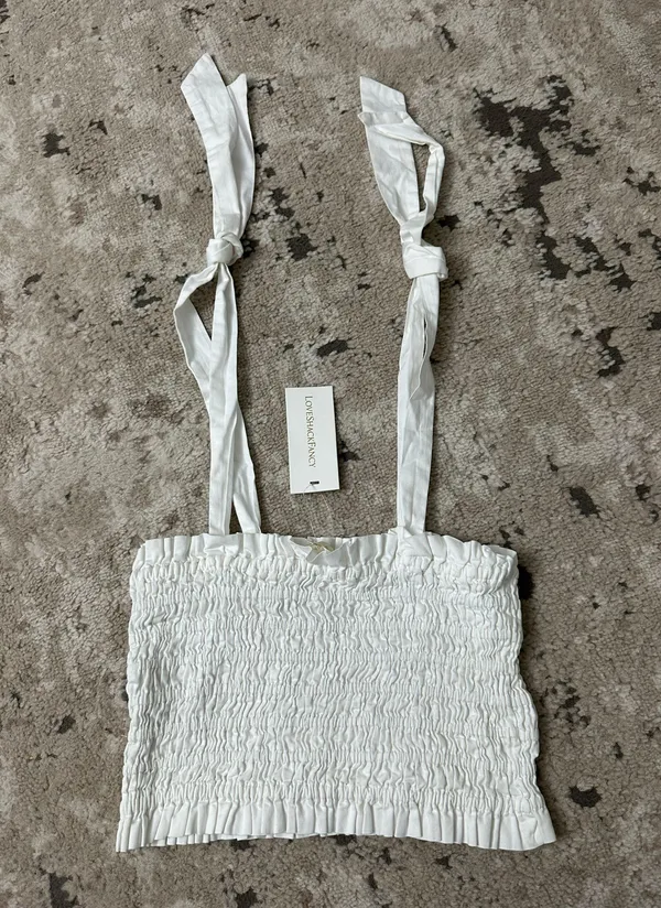 LoveShackFancy Jama Top NWT - Image 3