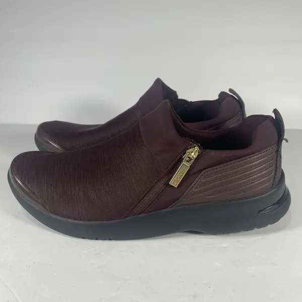Bzees Secret Women’s Slip-On Comfort Shoes - Burgundy - Size 7.5M - Image 2