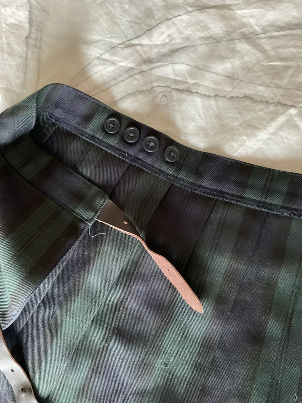 Brandy Melville Plaid Mini Skirt - Image 8