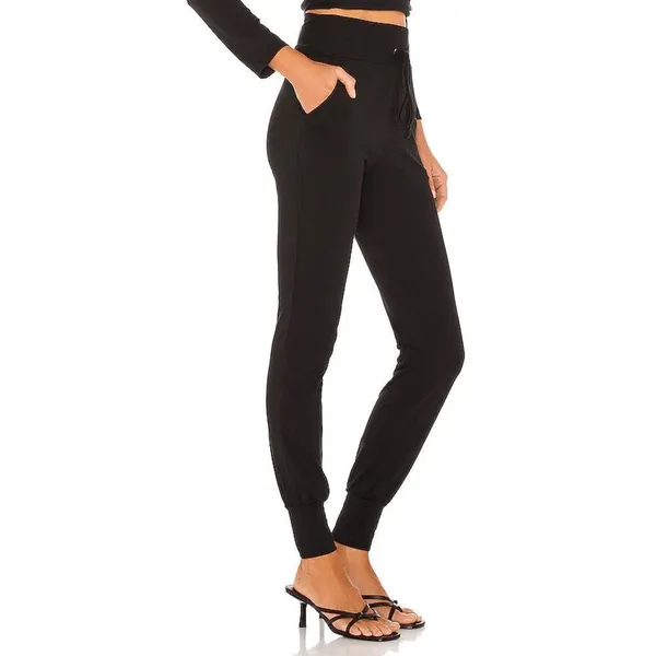Revolve Lovers And Friends Black Slim Jogger Lounge‎ Casual Pants XXS - Image 9