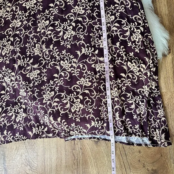 Women’s Vintage 90s Maxi Skirt KY Derby Summer Floral Cottagecore Grunge - Image 6