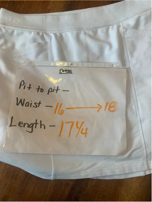 Kim Roger’s Skort Medium White - Image 5