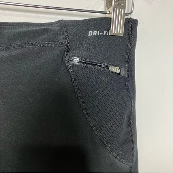 Nike dri-fit running‎ pants below knee black size medium - Image 6