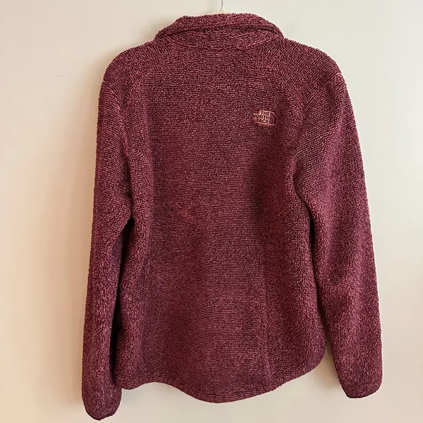 Women's The North Face Osito Jacket - Reddish Pink - Size L - Image 15