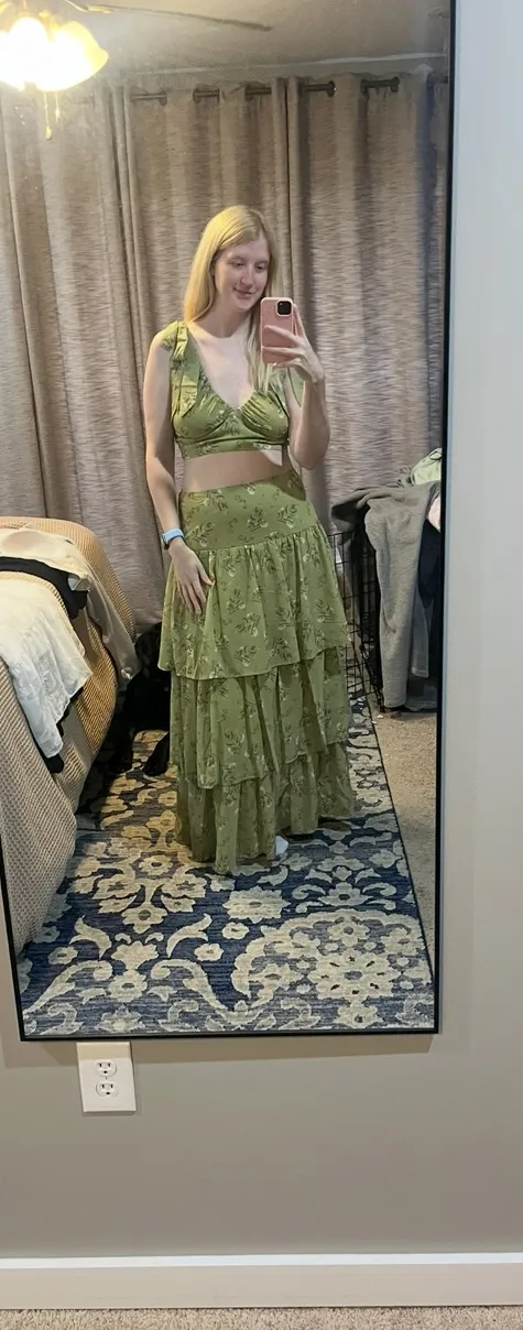 Petal & Pup Two-Piece Skirt Set - Image 3