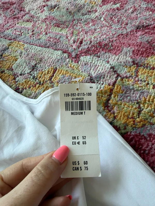 Abercrombie & Fitch White Travel Romper - Image 2