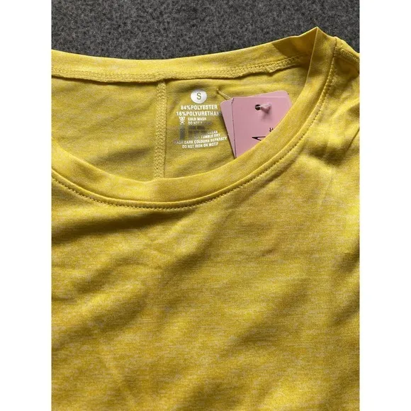 Women Long Sleeve Fitness‎ Gym Yoga Tops T Shirt Active Sports Gym Shirt Size XS - Image 8