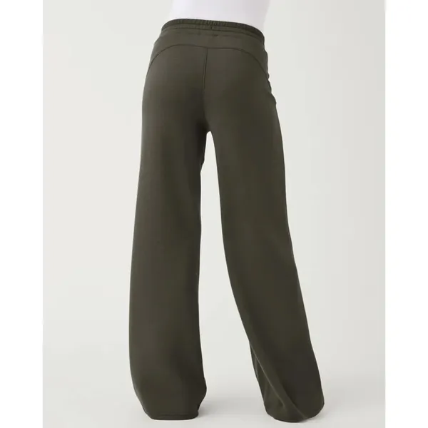 SPANX Air Essentials High Rise Wide Leg Sweatpants Green XL Tall - Image 2
