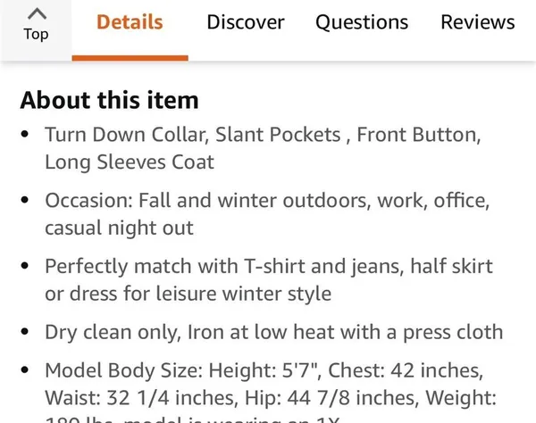 Agnes Orinda NWT  Coat - Image 7