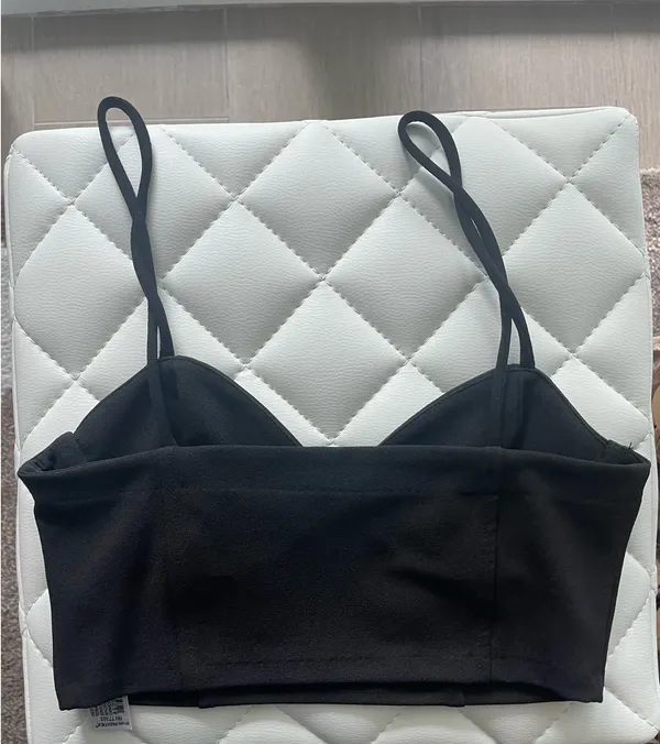 Zara black Crop Top - Image 3