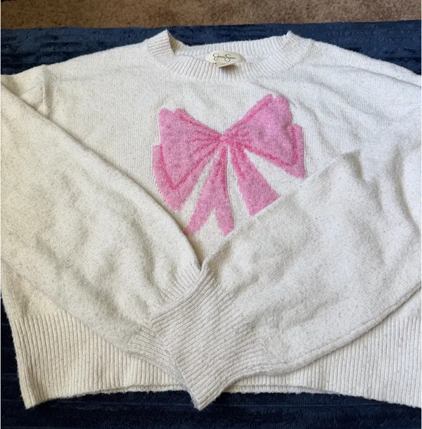 Jessica Simpson Cropped Sweater - Image 3