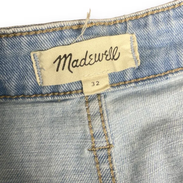 Madewell High Rise Rosewell Wash Emmett Jean Shorts Size 32 - Image 3